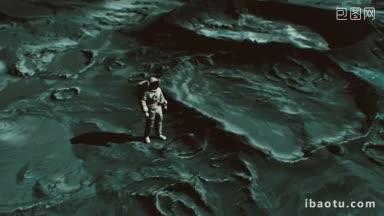 宇航员在<strong>月球</strong>登陆任务中拍摄了由美国宇航局提供的这一图像的元素